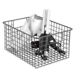 MDesign Bath Metal Storage Organizer Basket - 4 Pack -IRIS Storage Deals Store GUEST 9e073fe7 e935 4766 8ace e30c468db97b