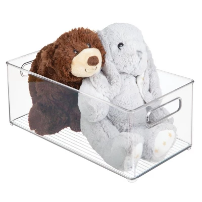 MDesign Plastic Kitchen Baby Food Storage Bin With Handle 2 MDesign Plastic Kitchen Baby Food Storage Bin With Handle - Image 2