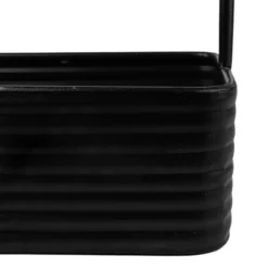 O-Handle Caddy Black Metal - Foreside Home & Garden -IRIS Storage Deals Store GUEST a141f5eb c8d5 410d 8c93 f627f68287c4