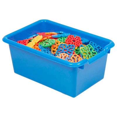 Educator Direct Scoop Front Multipurpose Storage Bins, Cubby Compatible, 5-Piece 2 Educator Direct Scoop Front Multipurpose Storage Bins, Cubby Compatible, 5-Piece - Image 2