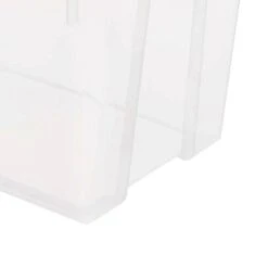 Sterilite 20 Quart Stackable Clear Plastic Storage Tote Container With Clear Gasket Latching Lid For Home And Office Organization, Clear -IRIS Storage Deals Store GUEST a3d65bfc 45c6 4409 bd0a fb97e5d711ec