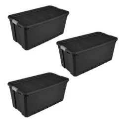 Sterilite Storage System Solution With 50 Gallon Heavy Duty Stackable Storage Box Container Totes With Grey Latching Lid For Home Organization -IRIS Storage Deals Store GUEST a497e30b 0b6d 419a 9fdc 3d6bd0a47c33