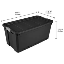 Sterilite Storage System Solution With 50 Gallon Heavy Duty Stackable Storage Box Container Totes With Grey Latching Lid For Home Organization -IRIS Storage Deals Store GUEST a53c90c5 02f5 439e b7ac 1cfc62e72b46