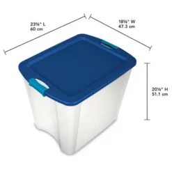 Sterilite 26 Gallon Plastic Latch & Carry Storage Bin Tote Baskets With Comfortable Handles For Household And Office Organization 10 Sterilite 26 Gallon Plastic Latch & Carry Storage Bin Tote Baskets With Comfortable Handles For Household And Office Organization -IRIS Storage Deals Store GUEST a5b586d6 34e2 4a42 982d cca698d4a696