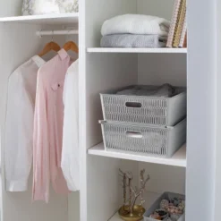 Simplify 2pk Large Slide And Stack Storage Shallow Totes Gray 25 Simplify 2pk Large Slide And Stack Storage Shallow Totes Gray -IRIS Storage Deals Store GUEST a5ed5191 12b6 43ad bf84 17c414cb9374