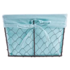 Design Imports Set Of 5 Rustic Bronze Chicken Wire Liner Baskets Aqua 10 Design Imports Set Of 5 Rustic Bronze Chicken Wire Liner Baskets Aqua -IRIS Storage Deals Store GUEST a5ff0266 e6b1 4692 b6d2 d387cd6abb75