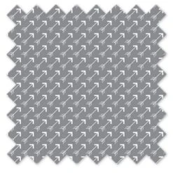 Bacati - Playful Fox Gray/white Arrow Storage Box Small -IRIS Storage Deals Store GUEST a60bd409 8937 4f28 87cf 9690cf45246e