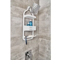 Cade Shower Caddy White - IDESIGN -IRIS Storage Deals Store GUEST a661f81d 6c41 443f 9fbe c585d6d9f03b