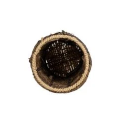 Woven Wine Bottle Holder Seagrass & Metal By Foreside Home & Garden -IRIS Storage Deals Store GUEST a6ad1719 800a 4a80 9b6f 2cfb881846ca