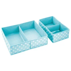 MDesign Fabric Dresser Drawer Storage Organizers, Set Of 4 -IRIS Storage Deals Store GUEST a6eefa10 3107 4996 9ac8 3da444cee6b7