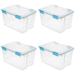Sterilite 54 Quart Clear Plastic Stackable Storage Container Box Bin With Air Tight Gasket Seal Latching Lid Long Term Organizing Solution 12 Sterilite 54 Quart Clear Plastic Stackable Storage Container Box Bin With Air Tight Gasket Seal Latching Lid Long Term Organizing Solution -IRIS Storage Deals Store GUEST a7a8d0d1 32c0 4213 97f6 439b421ae932