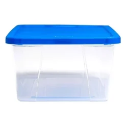 Homz Snaplock 6-Quart Plastic Multipurpose Stackable Storage Container Bins With Blue Latching Lid For Home And Office Organization, Clear (20 Pack) 6 Homz Snaplock 6-Quart Plastic Multipurpose Stackable Storage Container Bins With Blue Latching Lid For Home And Office Organization, Clear (20 Pack) -IRIS Storage Deals Store GUEST a7e9473c dd66 4431 a4f3 e3b05edcbfb3
