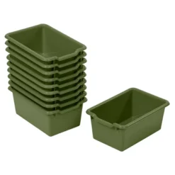 ECR4Kids Storage Bins With Scoop Front Handles - Cubby Compatible - 10-Pack -IRIS Storage Deals Store GUEST a8656339 4cbb 4809 87c8 1cb3500e0376