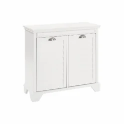 Crosley Linen Hamper In White -IRIS Storage Deals Store GUEST a8debaba 3dad 419f 8839 e0c452e169dd