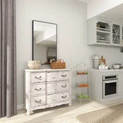 41" 3 Tier Rustic Farmhouse Iron Basket Stand - Olivia & May 23 41" 3 Tier Rustic Farmhouse Iron Basket Stand - Olivia & May -IRIS Storage Deals Store GUEST a91aa142 ea52 4ca4 bce2 fc3e8d084365