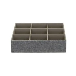 Household Essentials 3pc Drawer Organizer Set Graphite Linen -IRIS Storage Deals Store GUEST a928d47b 186e 4b7a 845c 91d97cafa8fa