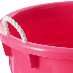 Homz 18 Gallon Durable Plastic Utility Storage Bucket Tub Organizers With Strong Rope Handles For Indoor And Outdoor Use -IRIS Storage Deals Store GUEST a973784a ef1f 465e ae23 08066c6b338c