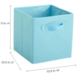 ClosetMaid Cubeicals Fabric Storage Drawer Organizer Bin With Handle For Clothing, Toys, And Home Or Office Accessories, Light Blue -IRIS Storage Deals Store GUEST a9a732b0 9963 4a35 ba49 14aaf784d7e8
