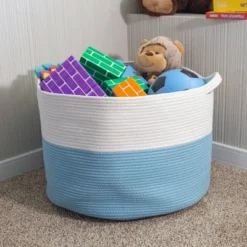 Home-Complete XL Woven Rope Basket -IRIS Storage Deals Store GUEST aaeb3fa9 6c75 4b66 b366 c6a7fdd8e750