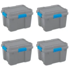 Sterilite 18319Y04 20 Gallon Heavy Duty Plastic Storage Container Box With Lid And Latches -IRIS Storage Deals Store GUEST abf3e290 0c52 45a4 ad6b 7abd50a79c12