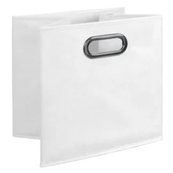 Niche Cubo 2pk Foldable Fabric Storage Bin With Label Holder White -IRIS Storage Deals Store GUEST ac0eaff2 595c 4304 96c2 115627afb686
