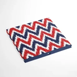 Bacati - MixNMatch Zigzag Blue/Red Storage Large Box -IRIS Storage Deals Store GUEST acfb3872 c700 442d 9849 13f823384461