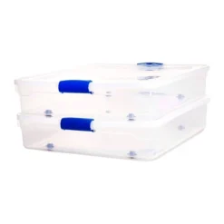 Homz 56 Qt Full/Queen Underbed Clear Plastic Latching Storage Container 10 Homz 56 Qt Full/Queen Underbed Clear Plastic Latching Storage Container -IRIS Storage Deals Store GUEST ad5495a5 0acb 4bca 804d 8346ad92e006