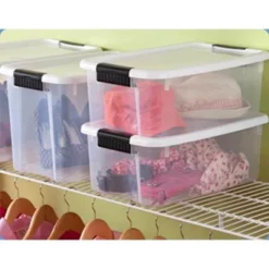 Sterilite Plastic Stackable Storage Container Bin Box Tote With White Latching Lid Organizing Solution For Home & Classroom 12 Sterilite Plastic Stackable Storage Container Bin Box Tote With White Latching Lid Organizing Solution For Home & Classroom -IRIS Storage Deals Store GUEST afea46f8 2093 4a8d 8549 57eb7354d240