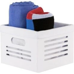 Creative Scents Lined Decorative Bin -IRIS Storage Deals Store GUEST b0010f0d 80d7 455c 8956 4223e1470070