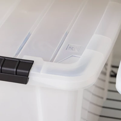 IRIS 8pk Stack And Pull Storage Box Natural 5 IRIS 8pk Stack And Pull Storage Box Natural - Image 5