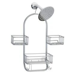 MDesign Metal Large Bath Tub & Shower Caddy, Hanging Storage Organizer 16 MDesign Metal Large Bath Tub & Shower Caddy, Hanging Storage Organizer -IRIS Storage Deals Store GUEST b038ace7 396a 448d bbab d75eec932d2a