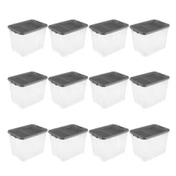 Sterilite 108 Qt. Clear Stacker Storage Container Tote W/ Latching Lid -IRIS Storage Deals Store GUEST b14b7e1e d443 4433 9083 61dfd7ec964f