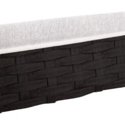 Juvale Wicker Nesting Baskets With Liners, Black Storage Organizers For Shelves (5 Piece Set) -IRIS Storage Deals Store GUEST b25aacaf ed42 43dc a034 d1e8653c2a05