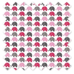 Bacati - Elephants Pink/Gray Storage Toy Chest -IRIS Storage Deals Store GUEST b6b64d72 acf7 4fac 9e97 8a8f93fedc02