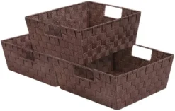 Sorbus Woven Basket Set With Built-in Carry Handles -IRIS Storage Deals Store GUEST b6f27558 0899 4cbf ba1c 815c8c85eae8
