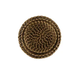 Set Of 3 Round Modern Metal Basket Gold - Olivia & May -IRIS Storage Deals Store GUEST b7c77a75 6995 4bb5 99a4 d5cb42104337