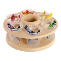 Kaplan Early Learning Spinning Tabletop Art Storage -IRIS Storage Deals Store GUEST b81becbe badb 44e5 8a11 5386eb958009