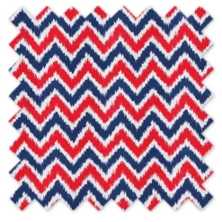 Bacati - MixNMatch Zigzag Blue/Red Storage Large Box -IRIS Storage Deals Store GUEST b92369b6 47af 41cc 9705 490dacdceacf