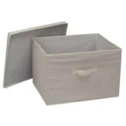 Household Essentials Wide Storage Box With Lid Natural 7 Household Essentials Wide Storage Box With Lid Natural -IRIS Storage Deals Store GUEST b96c70b4 cee4 4cef b05d fe7329ff411b