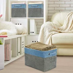 Sorbus 3pk Twill Storage Basket Set Aqua -IRIS Storage Deals Store GUEST ba77db58 4715 4fcd b7dd 1501ce76ad73