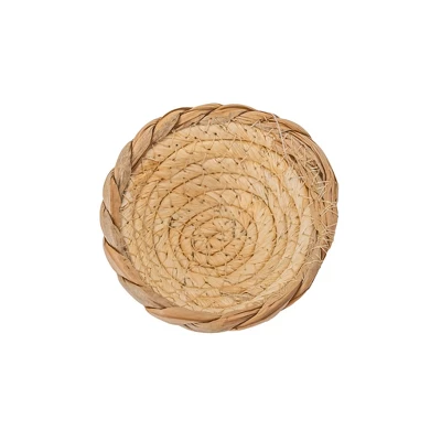 Woven Dish Basket Natural Corn Husk & Seagrass By Foreside Home & Garden 4 Woven Dish Basket Natural Corn Husk & Seagrass By Foreside Home & Garden - Image 4