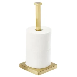MDesign Modern Metal Free-Standing Toilet Paper Stand, Holds 3 Rolls 14 MDesign Modern Metal Free-Standing Toilet Paper Stand, Holds 3 Rolls -IRIS Storage Deals Store GUEST bba91952 162a 47df 8aaf d9ce2cec6756