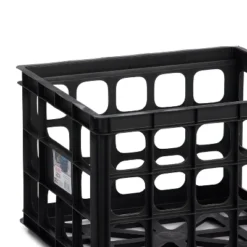 Sterilite Plastic Black Storage Box Milk Crate Containers Home 10 Sterilite Plastic Black Storage Box Milk Crate Containers Home -IRIS Storage Deals Store GUEST bbd15186 bcbc 4e99 9450 30d50dd85c79