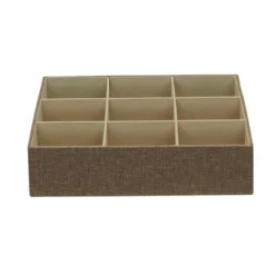 Household Essentials 3pc Drawer Organizer Set Latte Linen -IRIS Storage Deals Store GUEST bc020045 e5a2 4c4f a817 d00292f2489d