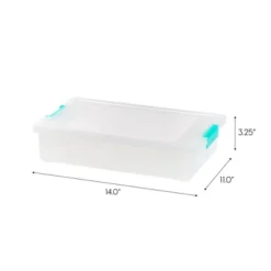 IRIS USA 6qt Modular Plastic Storage Container Latching Box -IRIS Storage Deals Store GUEST bd7cc0b8 daef 44f5 8aa1 3815a2c660be