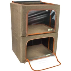 Sorbus Stackable & Foldable Clothes Organizer Storage Bins With Metal Frame -IRIS Storage Deals Store GUEST bee7c15d 5bce 4c74 92a3 7d076ec95482