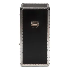 Cosette Metal Floral Accent Cabinet Silver - Baxton Studio -IRIS Storage Deals Store GUEST bf55f6e6 da3a 43d9 882c abe6a755657c