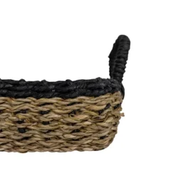 Black Trim Woven Seagrass & Rope Tray By Foreside Home & Garden 9 Black Trim Woven Seagrass & Rope Tray By Foreside Home & Garden -IRIS Storage Deals Store GUEST c01bcf87 2c87 431c 9591 7e9beeae5bab