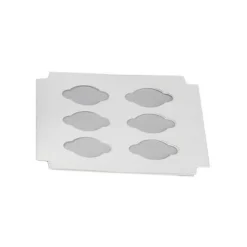 W Packaging White Insert For Holding Cupcakes In Cake Box