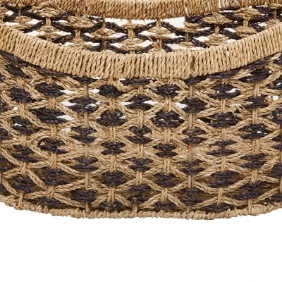 Set Of 2 Sea Grass Storage Baskets - Olivia & May 7 Set Of 2 Sea Grass Storage Baskets - Olivia & May - Image 7